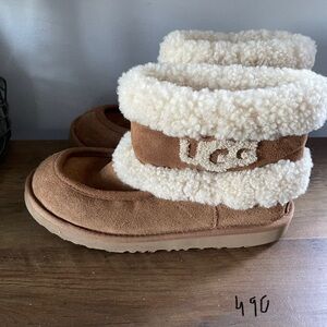 UGG Tan Shearling Boots